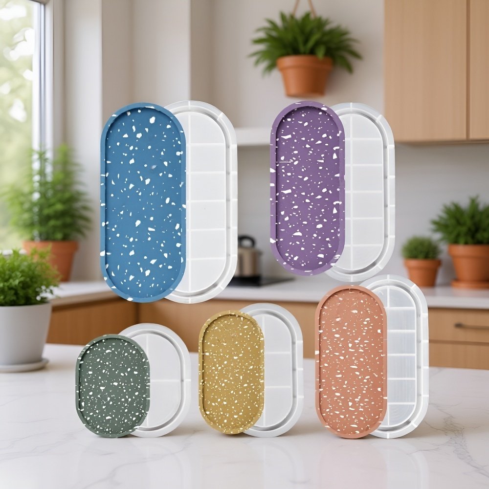 収納トレイ・植木鉢ベース用シリコン型