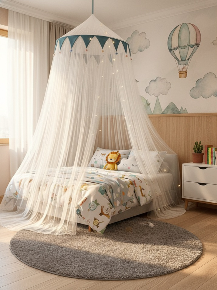 Dekoratives Moskitonetz für Kinderzimmer