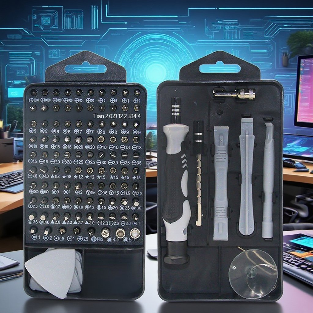 115-in-1 multi-function screwdriver set