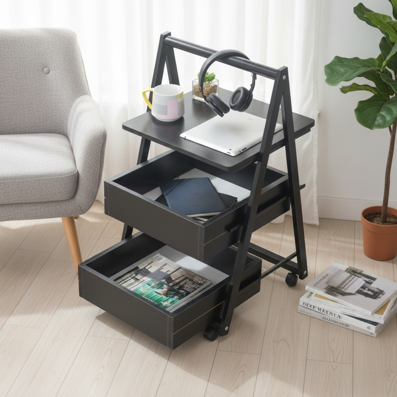 Mobilier moderne avec espace de rangement pour dossiers