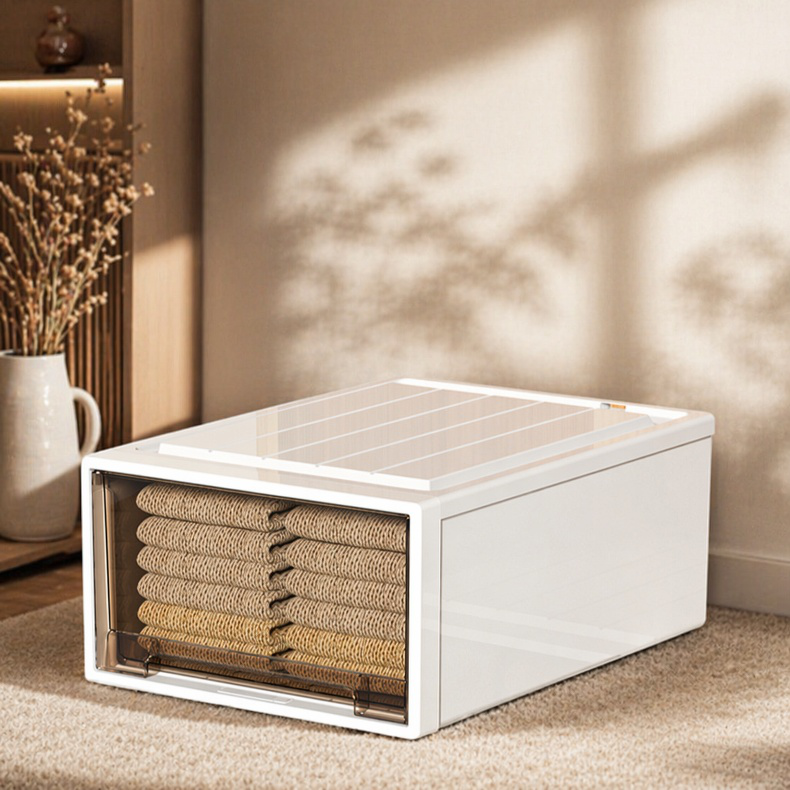 Caja organizadora de ropa multifuncional para armario