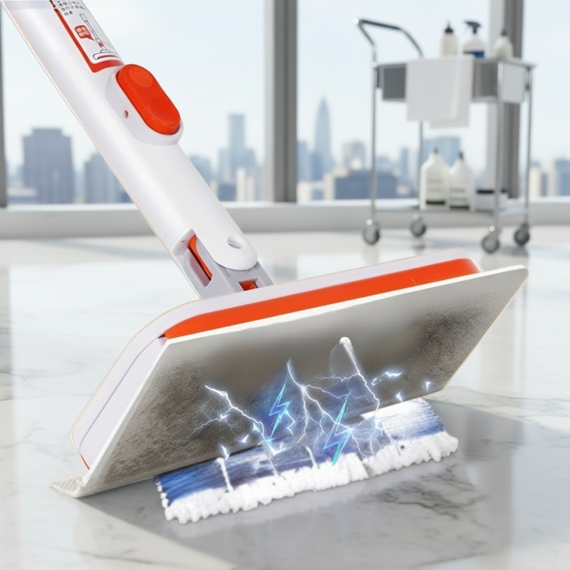 Neat and clean Washcloth Mop Mopping tools convenience Wet Dry Mopping Mini Lightweight HandFree Fla