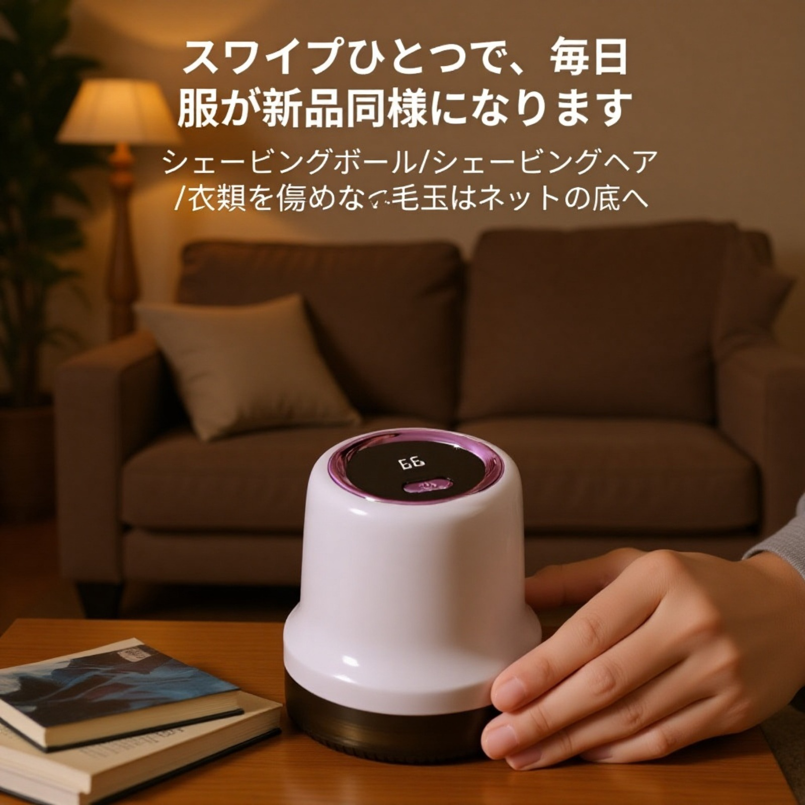 ミニデジタル毛玉取り器