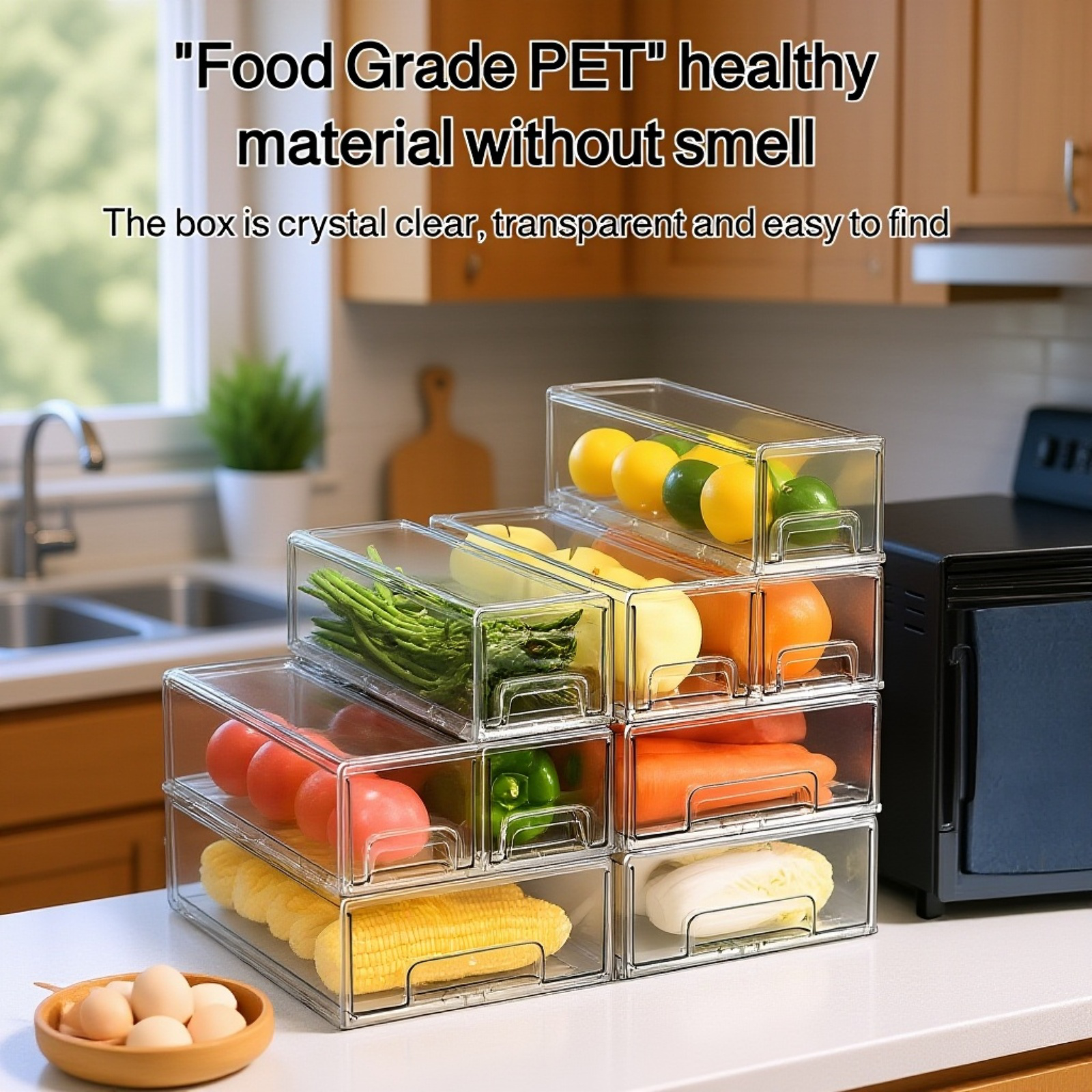 Fresh-keeping box keeping vegetables crisp in the fridge