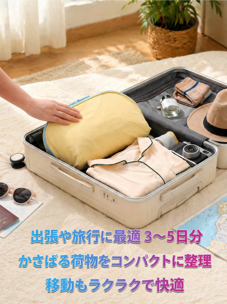 防水素材のトラベルオーガナイザー