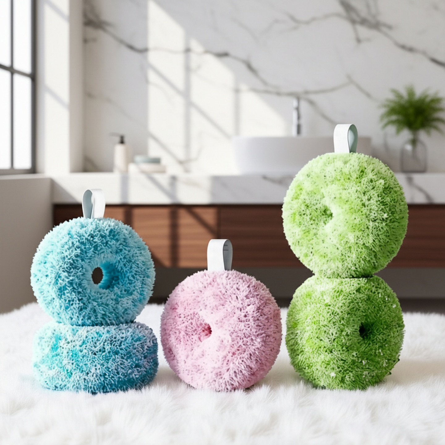 洗面台用抗菌クリーナーボール トイレ掃除用