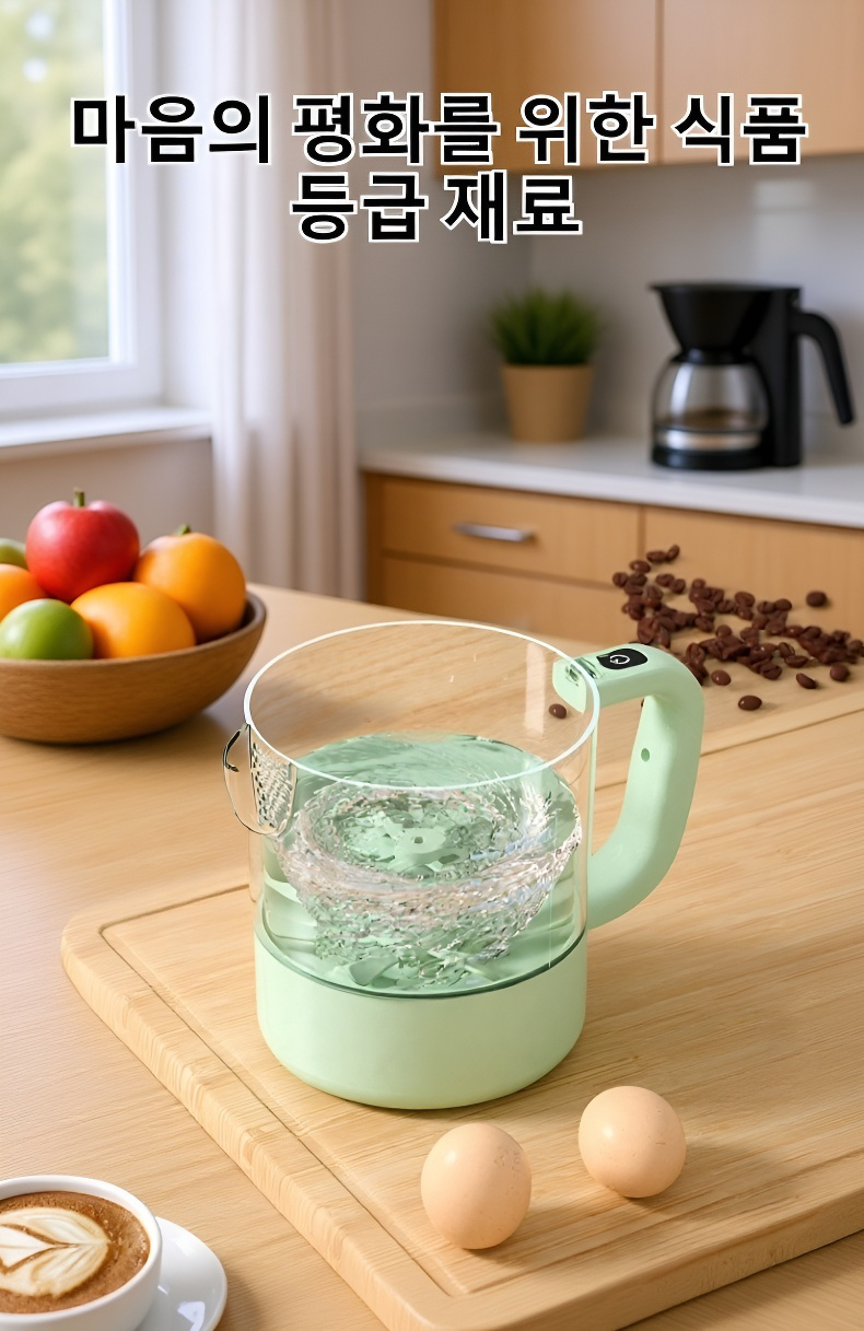 손세탁 필요 없는 믹서기 특징 강조 이미지