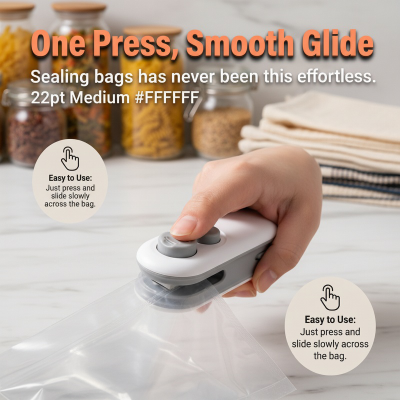 Portable Handheld Household Sealer