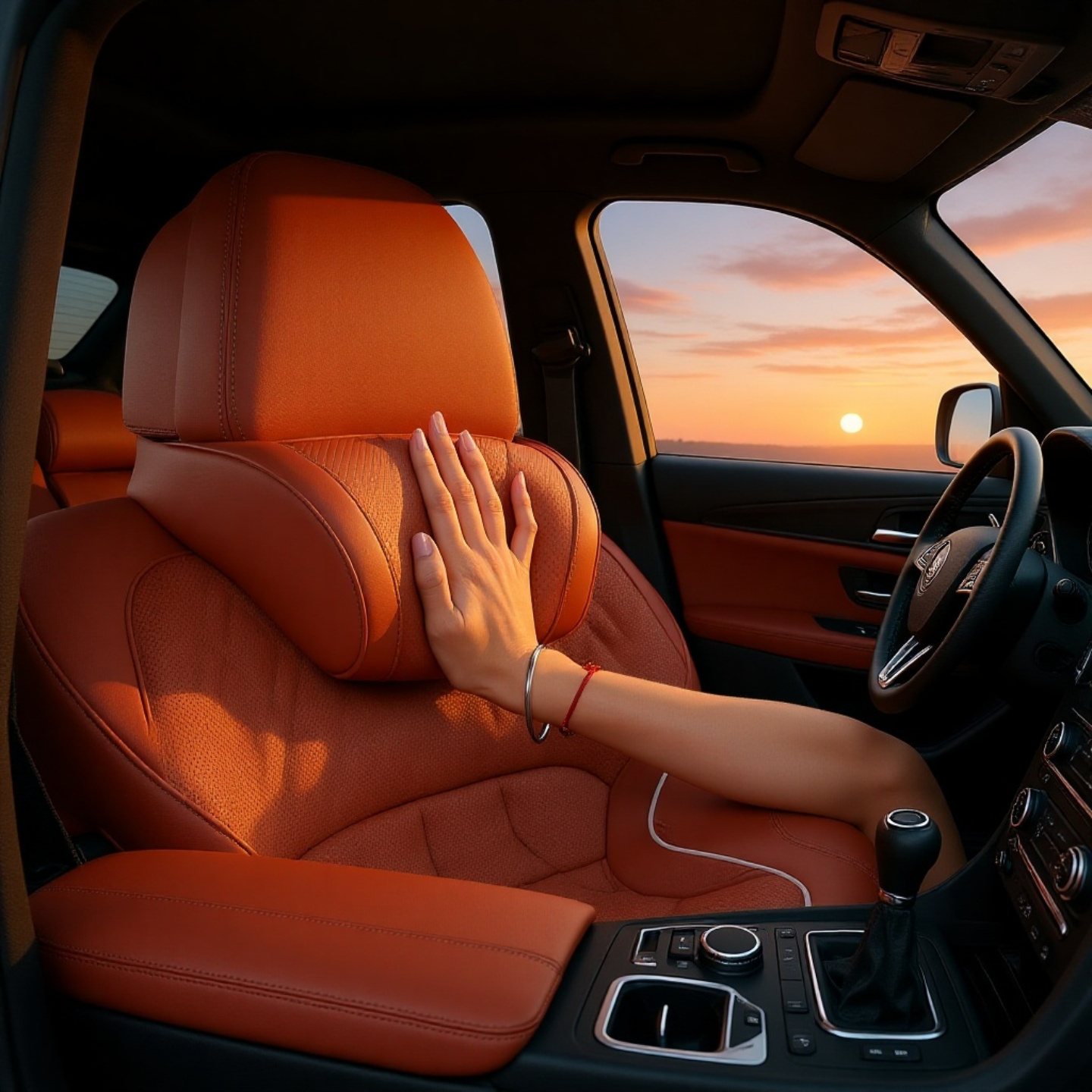 Cojín reposacabezas para asiento de coche, protector de cuello universal para todas las estaciones