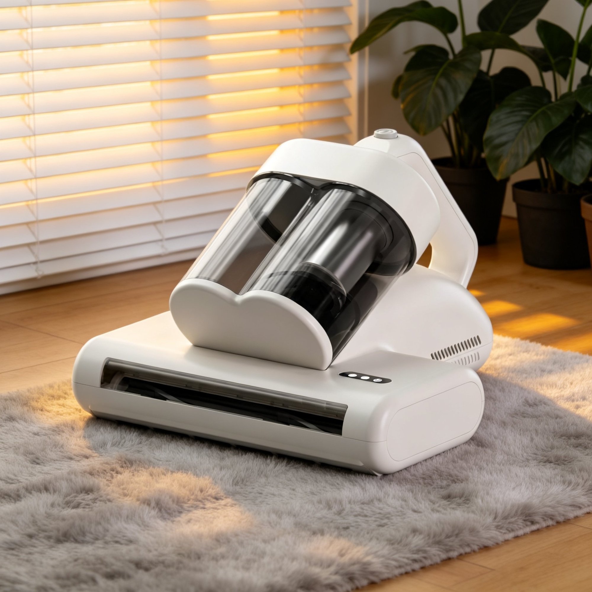 High-Efficiency Home UV Vacuum Cleaner for Mattress, Powerful Bed Dust Mite Removal