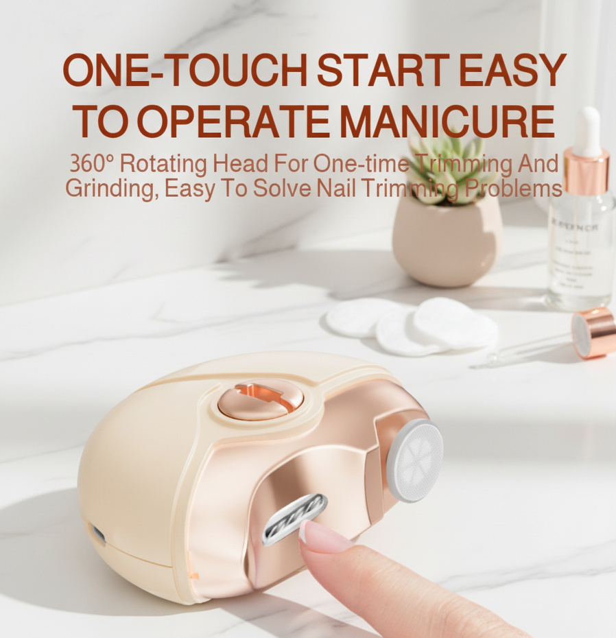 3-in-1 Electric Nail Clipper and Grinder