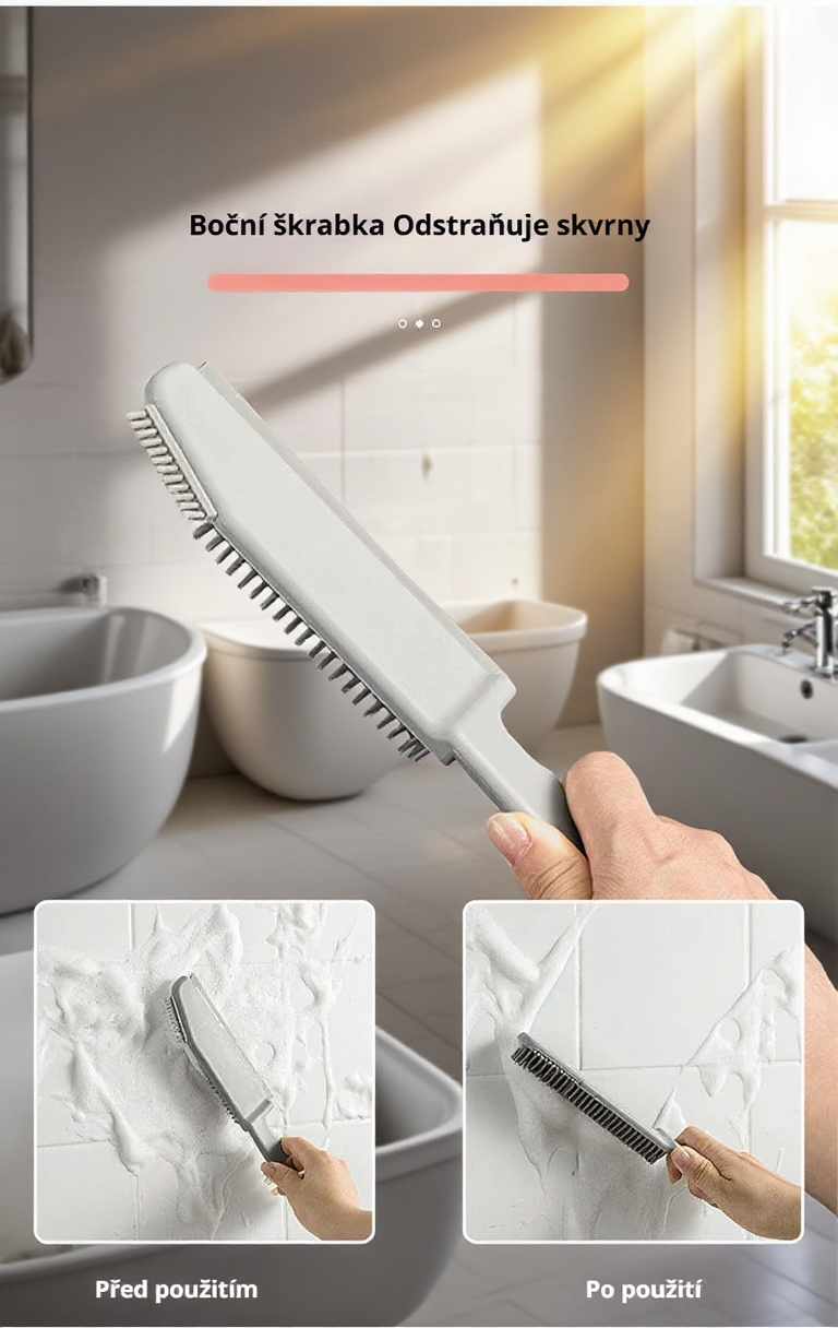 Univerzální kartáč na čištění různých povrchů