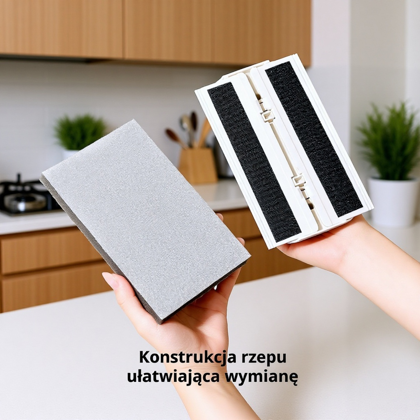  Wielofunkcyjna składana szczotka do mycia okien z mikrofibry