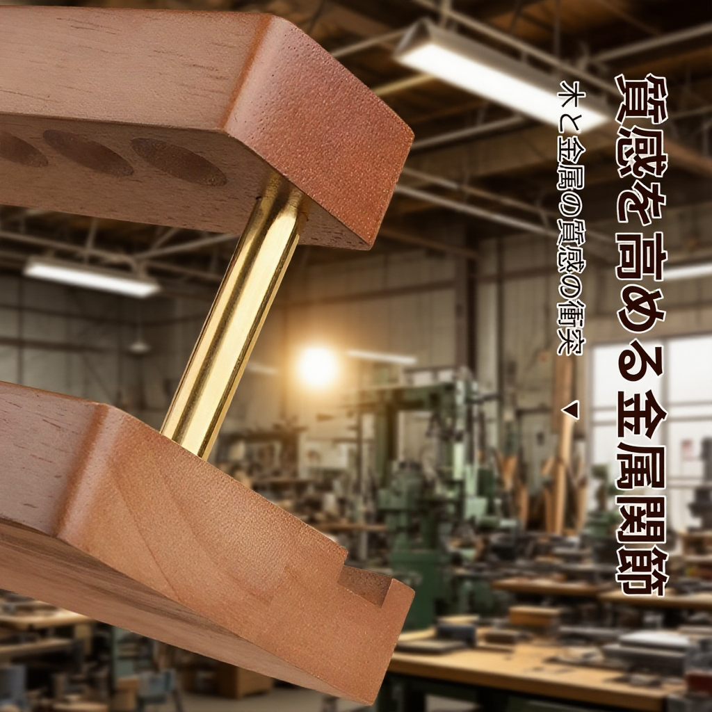 天然木を使用したペンホルダーの質感アップ画像