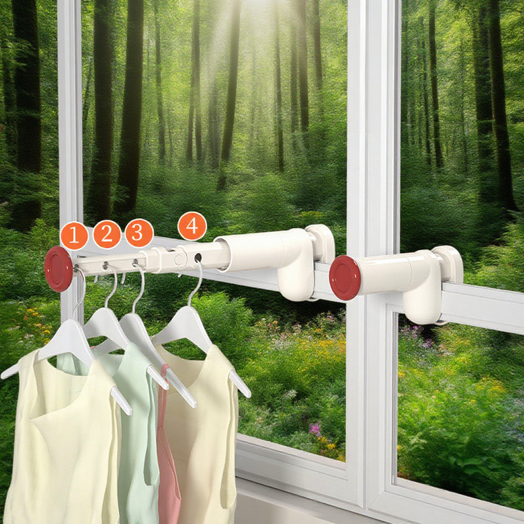 접이식 휴대용 빨래건조대