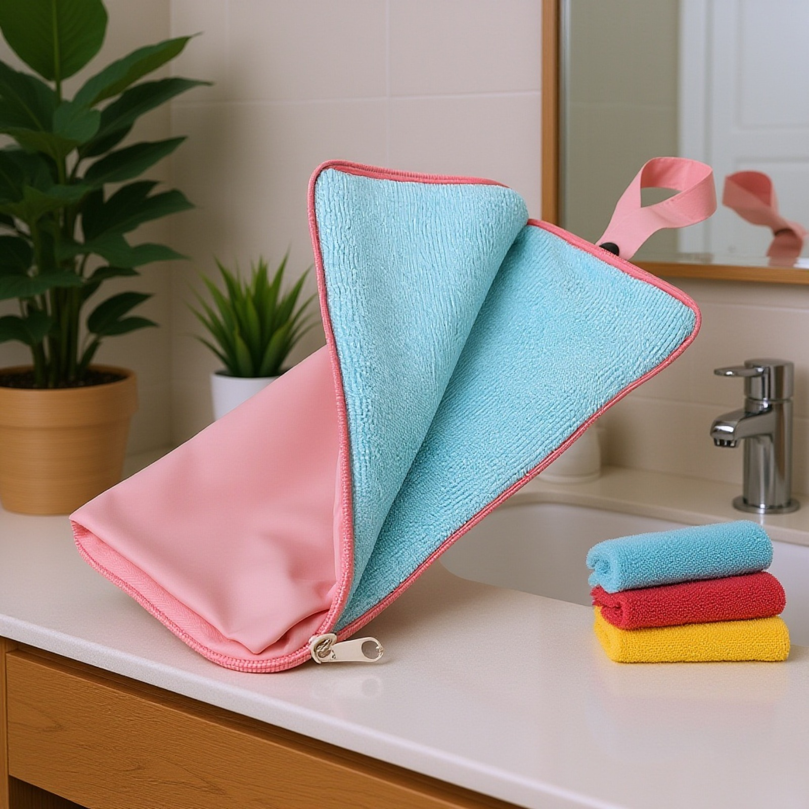 ポータブル吊り下げ傘カバー防水吸湿ポータブル傘カバー傘収納袋