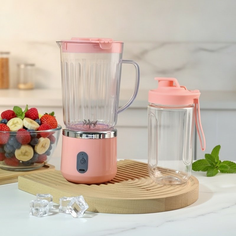 Exprimidor compacto con diseño elegante