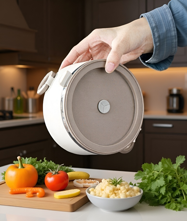 保温機能付きステンレス弁当箱