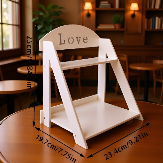 デスクトップ収納ラック オフィス用二層化粧品収納棚