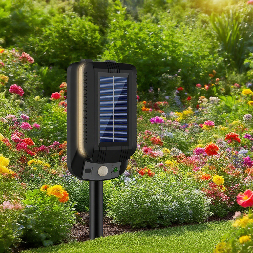 人感センサー付きソーラーLEDライト