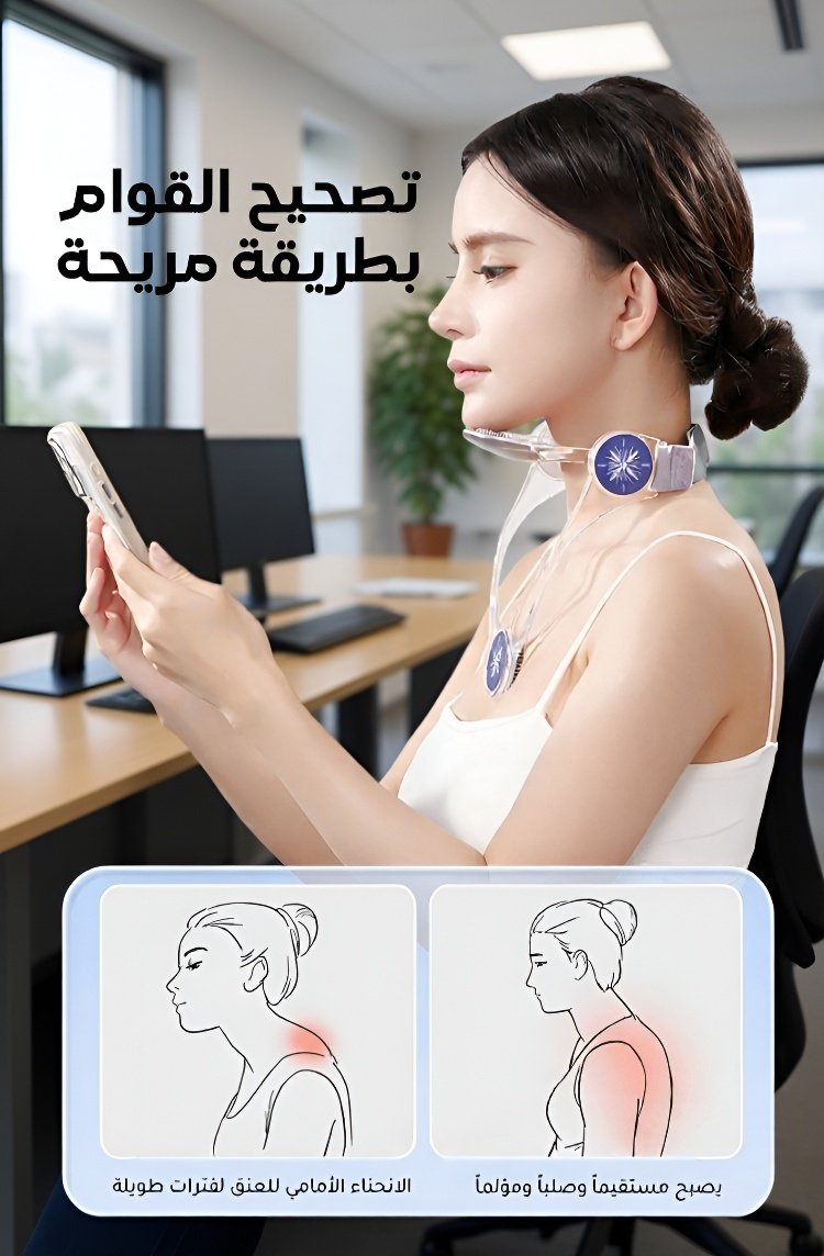 دعم الرقبة الفعال لتحسين القوام