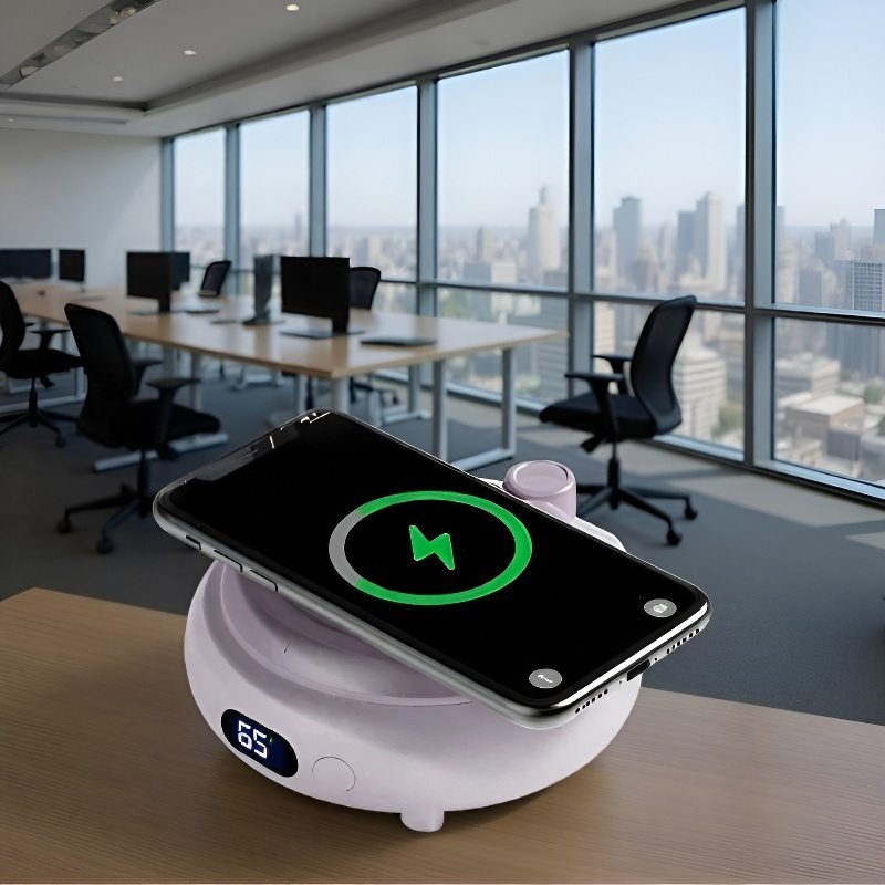 Mug chauffant de bureau à température constante intelligente avec charge sans fil