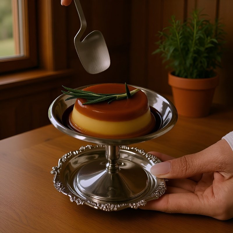 High-quality steel dessert stemware