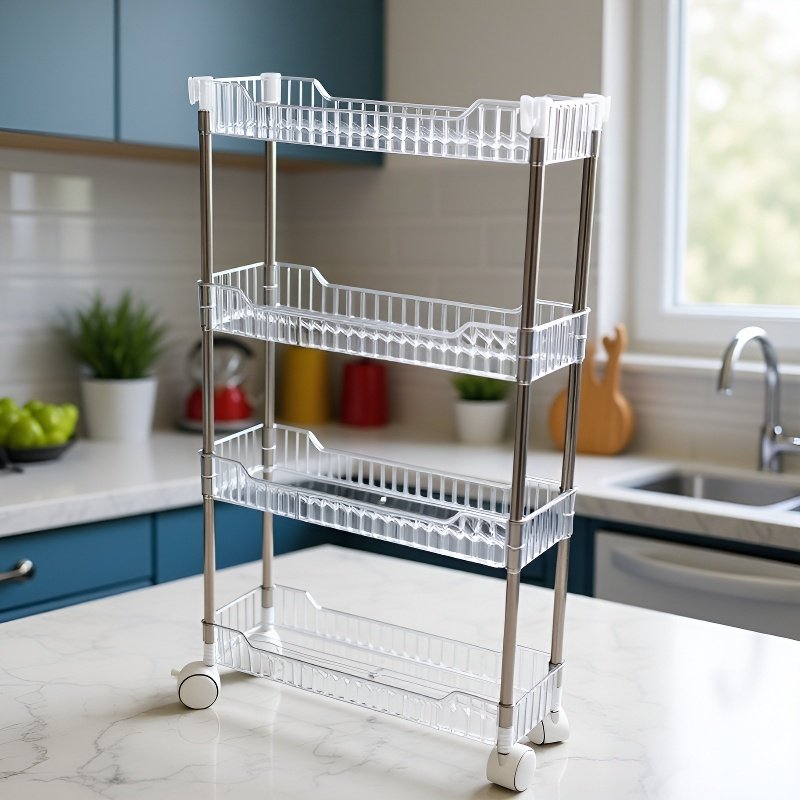 Gabinete de almacenamiento multifuncional para snacks y baño