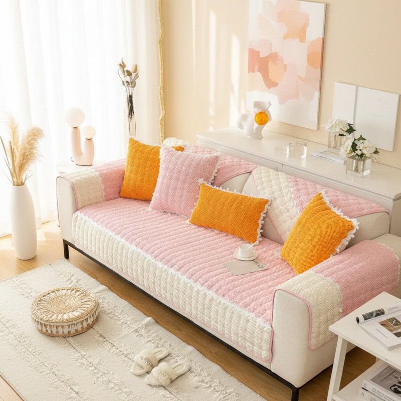 Verdickte Cord-Sofa Matte, Waschbar für Zuhause