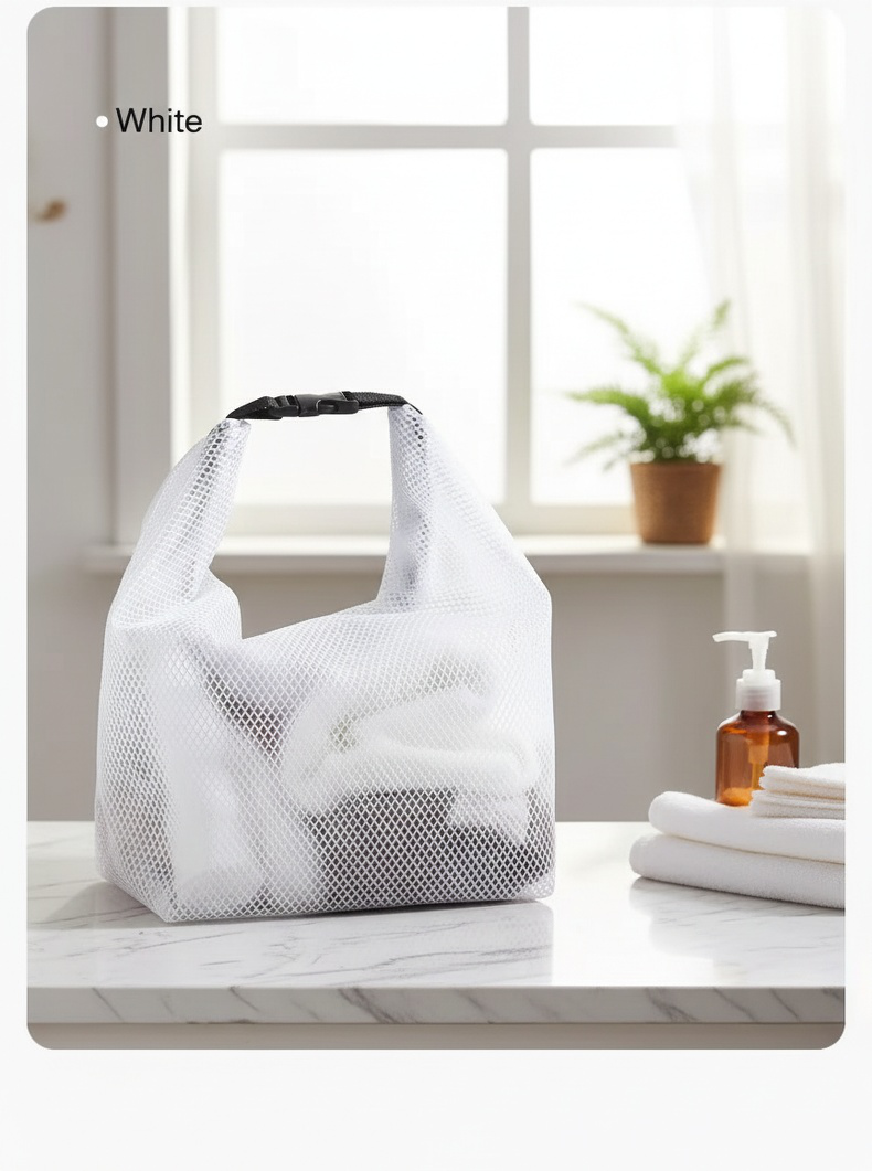 Space-saving hanging storage bag for home use
