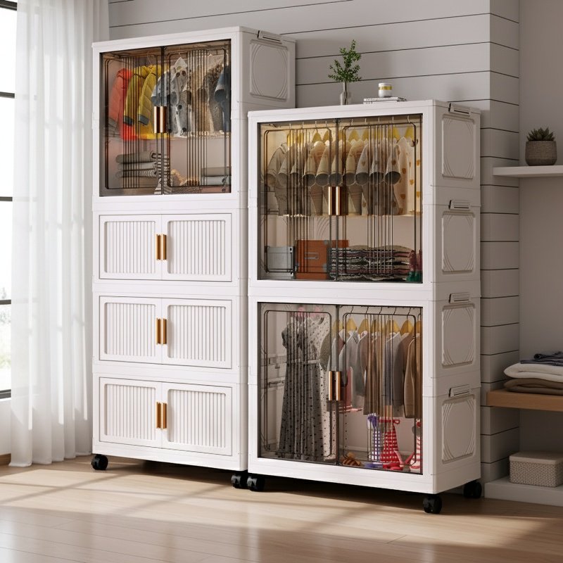 Boîte de stockage multifonctionnelle pliable