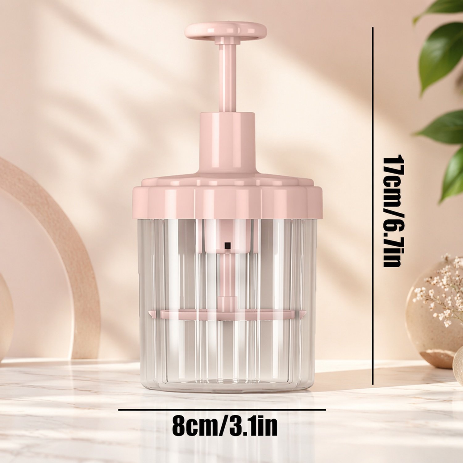 Dispositif manuel de mousse pour nettoyant visage