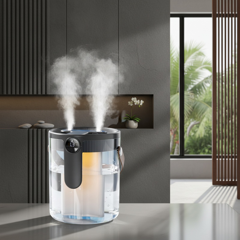 Humidifier sensor detecting room humidity