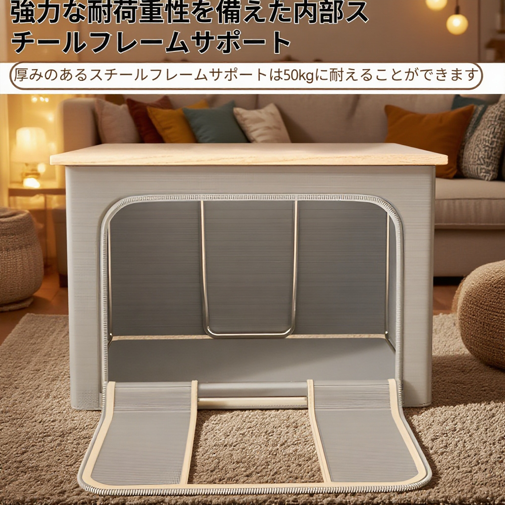 折りたたみ収納バッグ キルト収納キャビネット