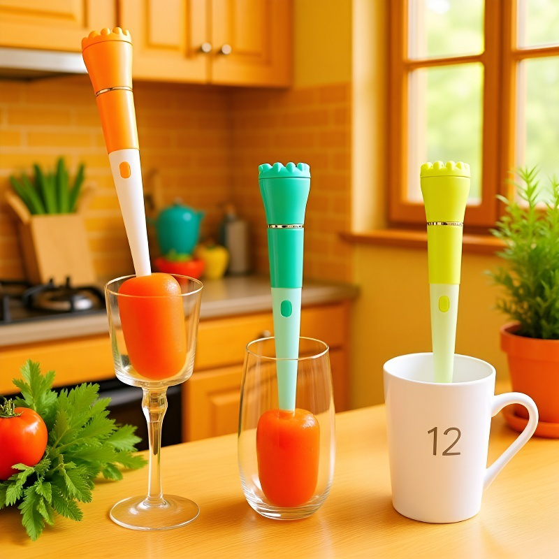 가정용컵솔 다용도 긴 손잡이 세척솔 유리컵 틈새솔 텀블러 사각 세척 트리플 브러쉬