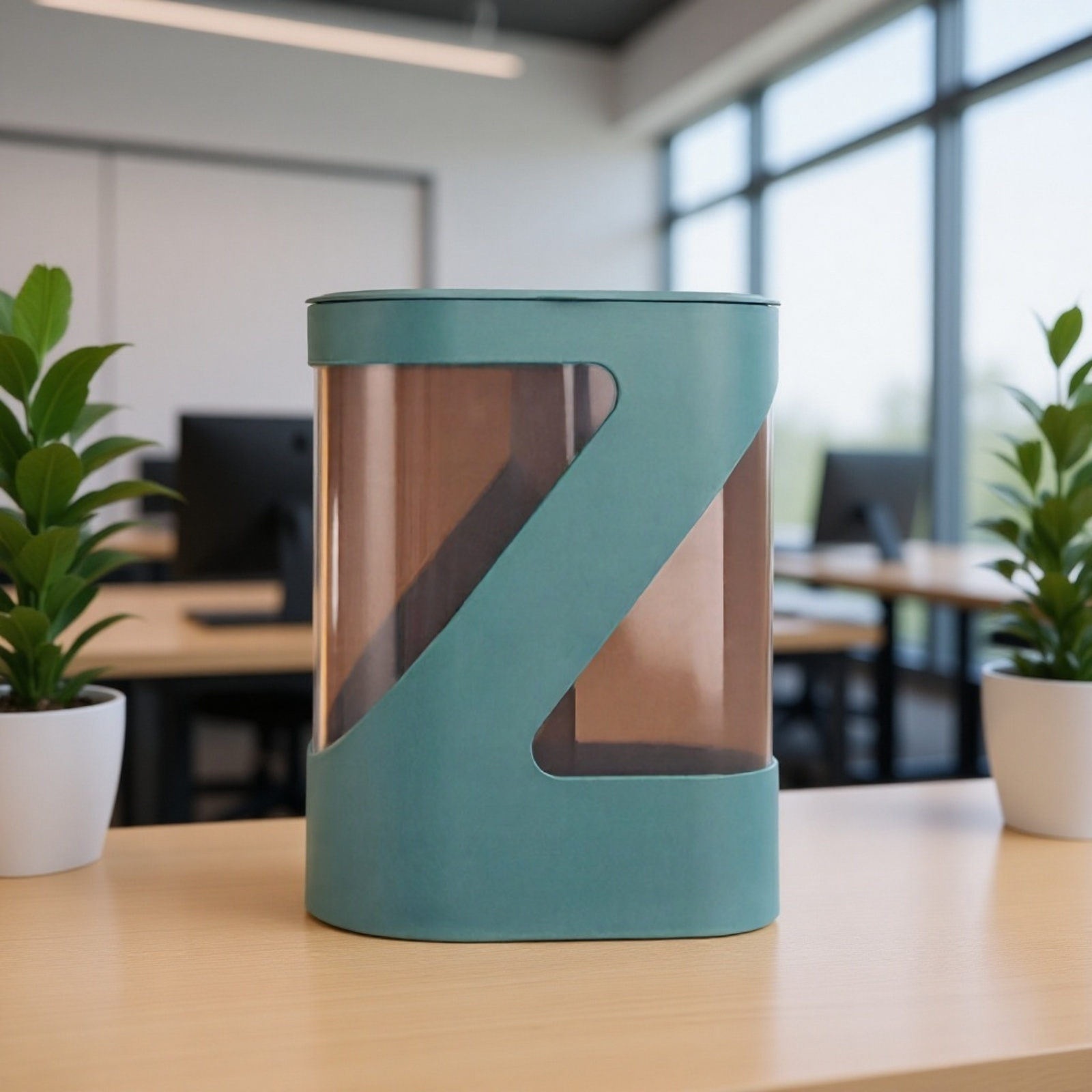 Kunststoff Wasserbecher-Aufbewahrungsregal ohne Bohren für Zuhause