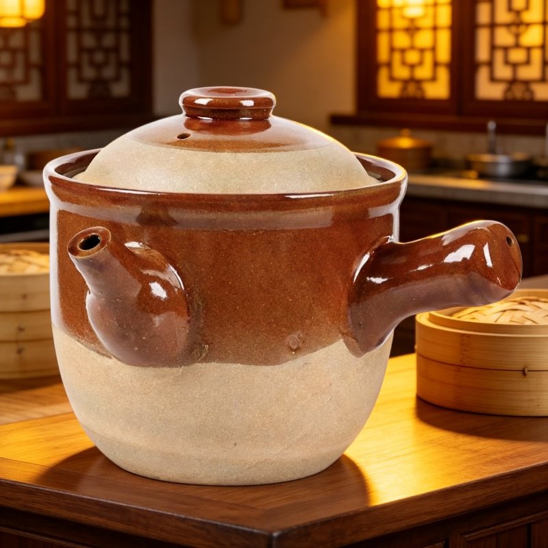 Traditional medicine pot, earthenware, Chinese medicine casserole, health-preserving, high-temperatu