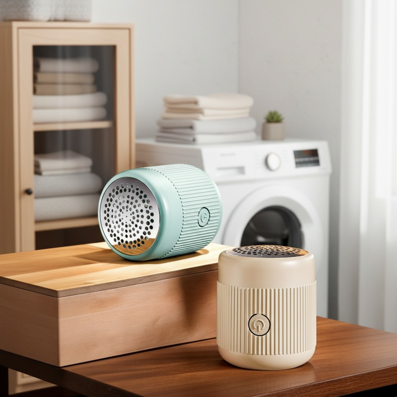 Rechargeable fabric fuzz remover for clothes and upholstery