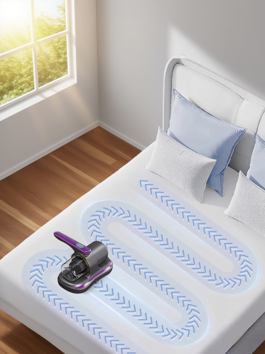 고출력 무선 진드기 제거 핸드헬드 청소기 