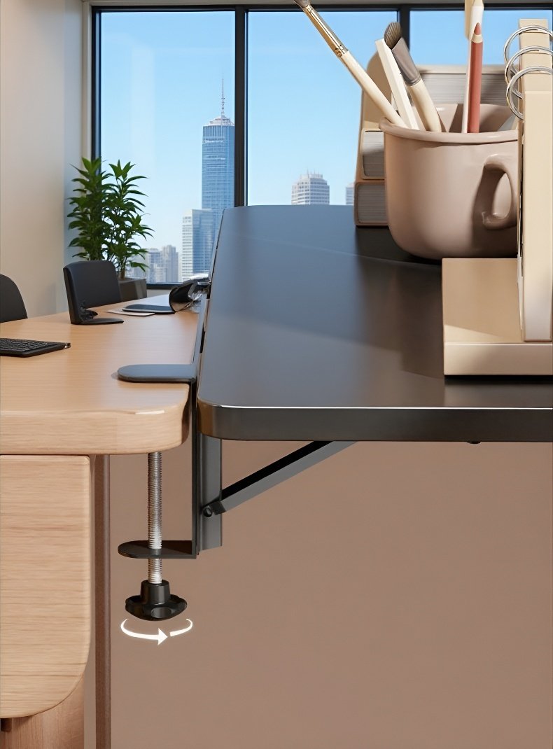 Accesorio para ampliar el espacio de trabajo en oficinas