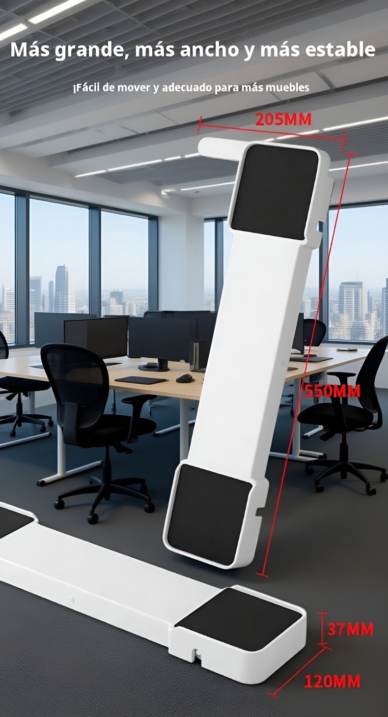 Soporte resistente para lavadora con protección antideslizante