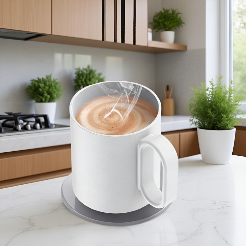 Energy-efficient coffee warmer pad