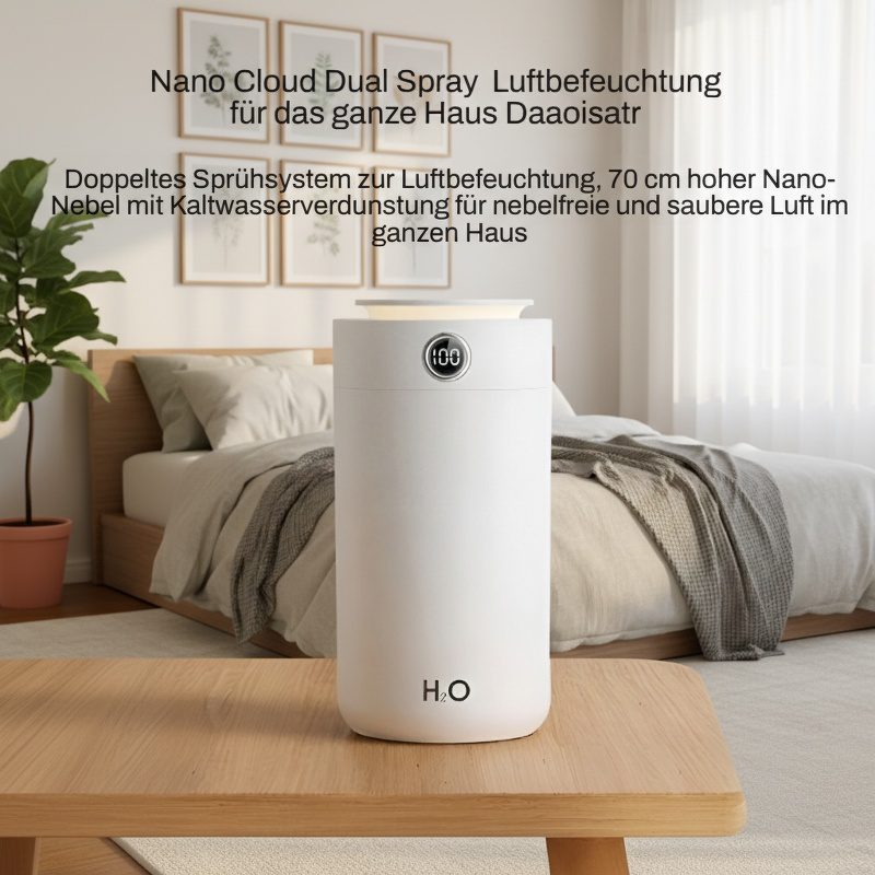 Neues Modell Doppel-Sprüh Große Kapazität Luftbefeuchter