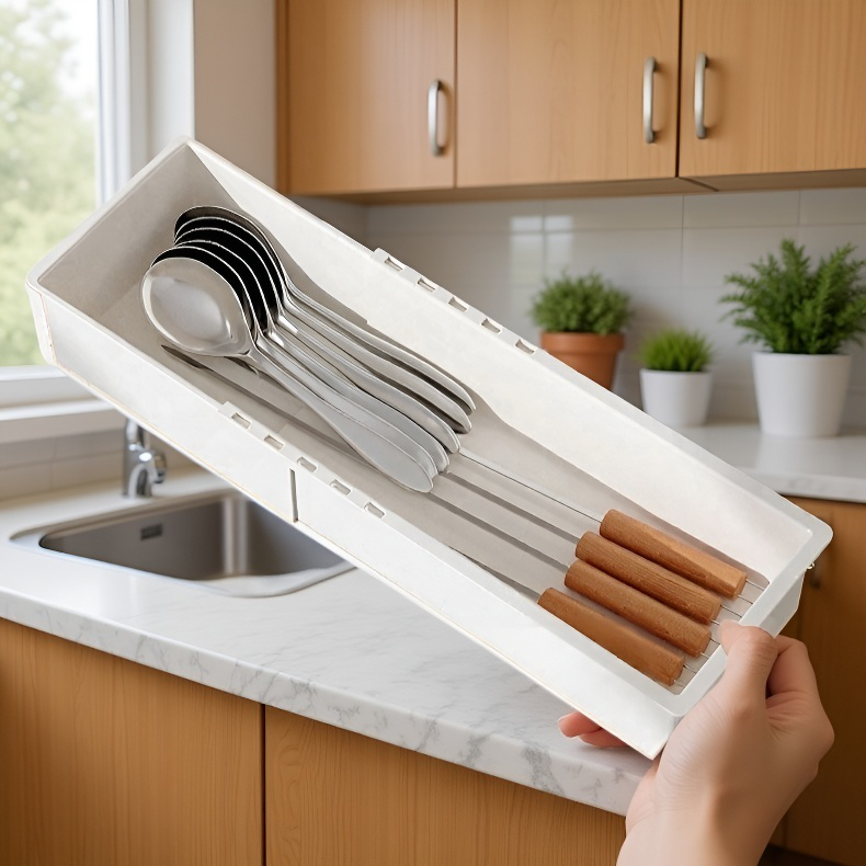 Separador de cajón expandible con bragas de varios colores