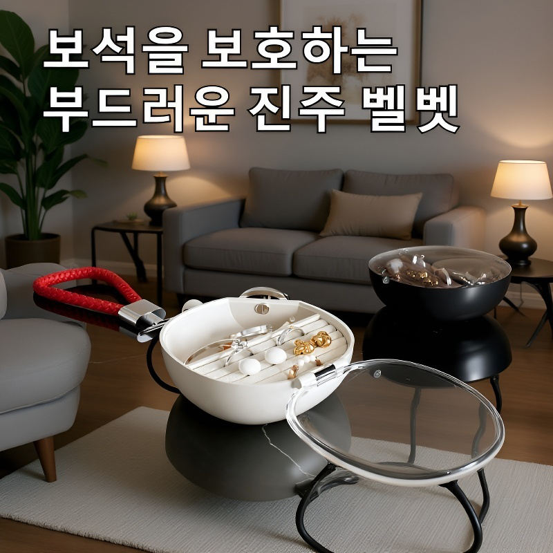 미니 휴대용 곰돌이 주얼리 수납함