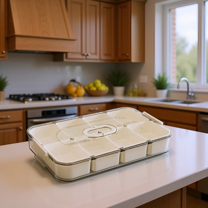 Caja de condimentos para frutas y especias de cocina