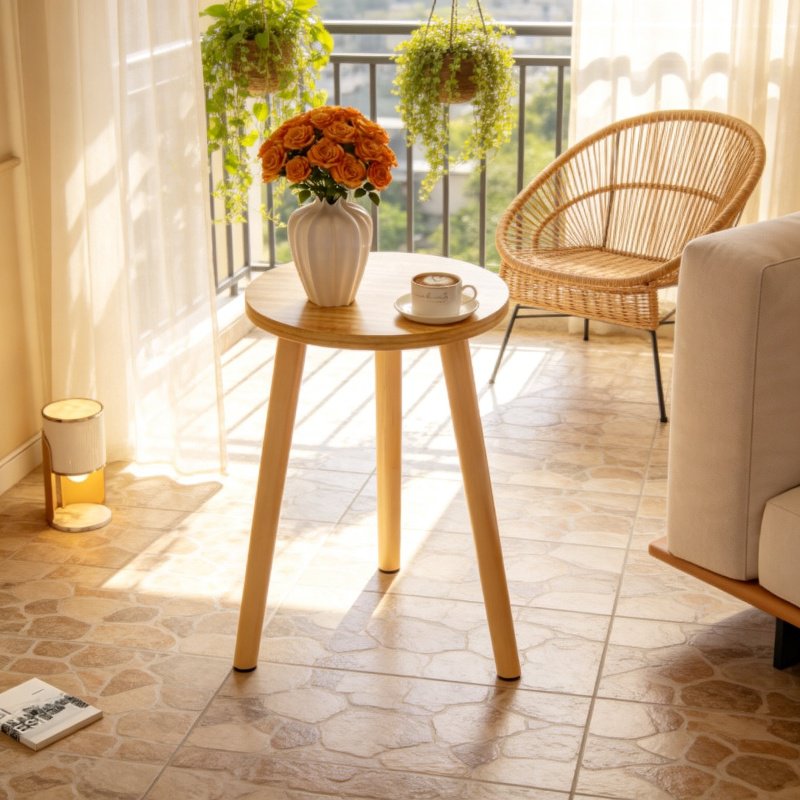 Fashion Home Decoration Coffee Table Sofa Side Table Balcony Table