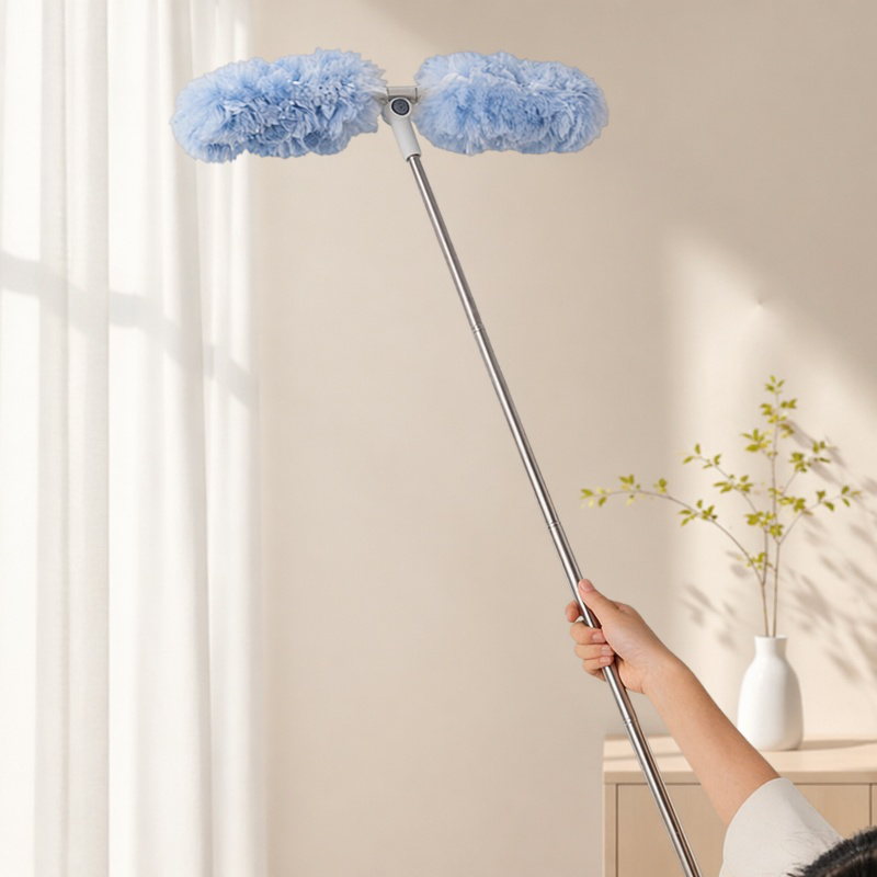 Plumero desechable extensible, herramienta de limpieza de polvo con absorción electrostática