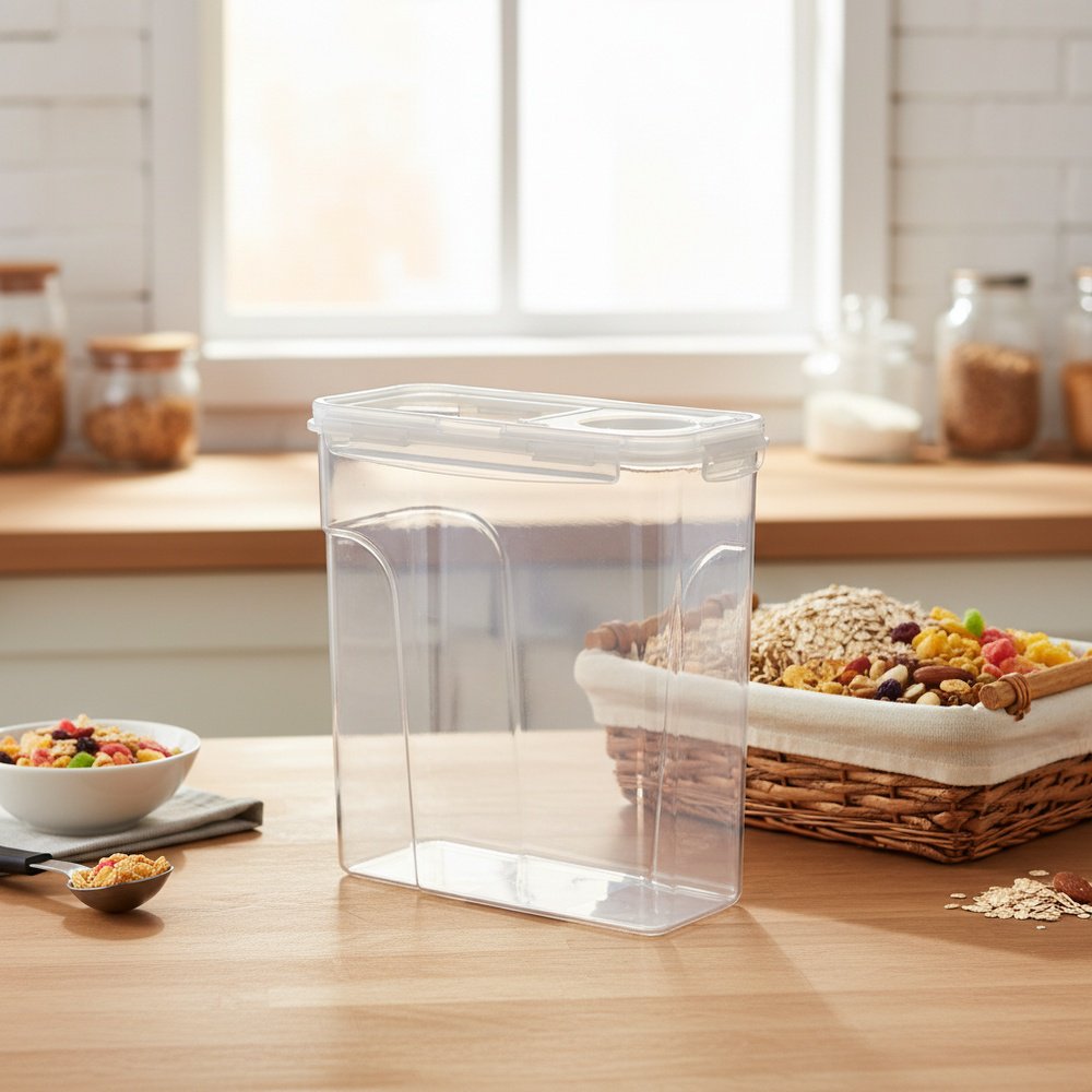 Durable BPA-free jars for grains and snacks