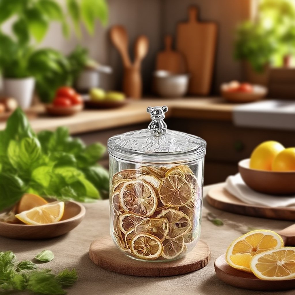 透明密封食品收納罐